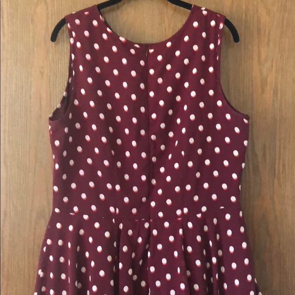 Polka dot skater dress - Picture 2 of 5
